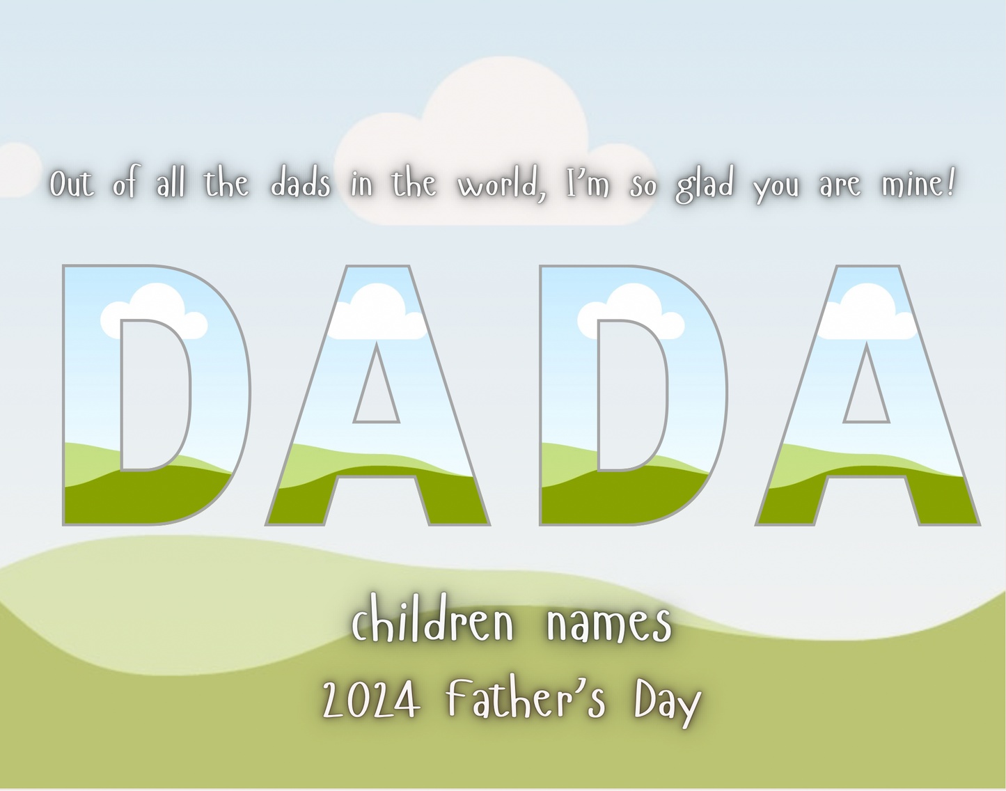 Father’s Day template