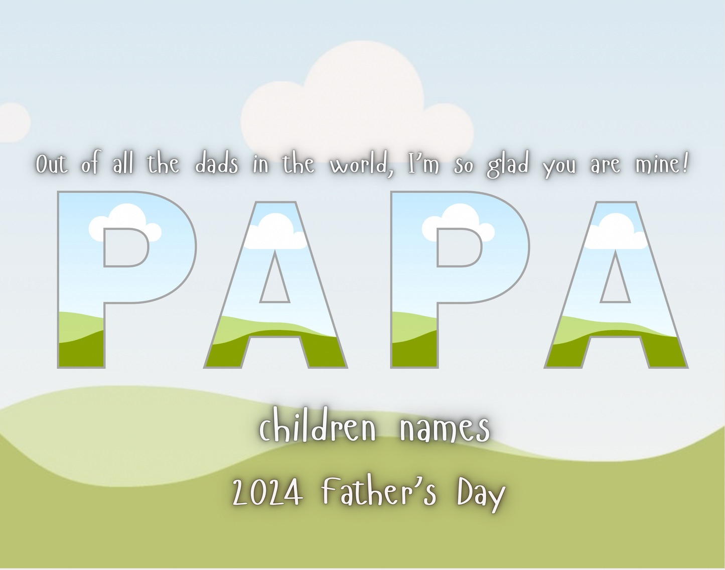 Father’s Day template