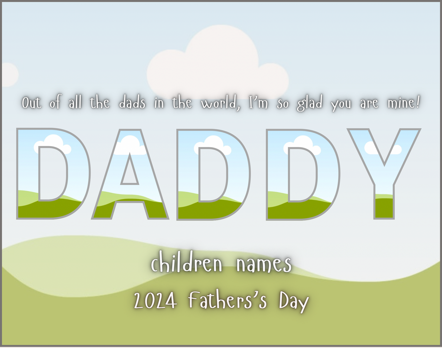 Father’s Day template