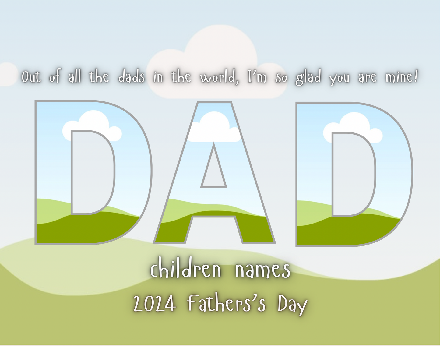 Father’s Day template